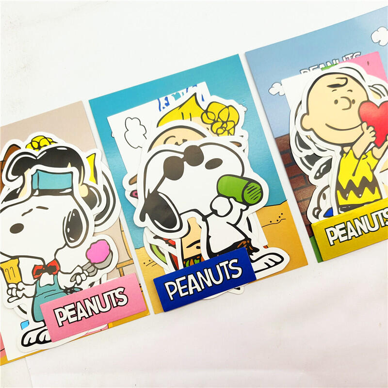 Laptop Accessories Bag - Cartoon Snoopy Wasserdichte Aufkleber Kawaii Ins-Stil