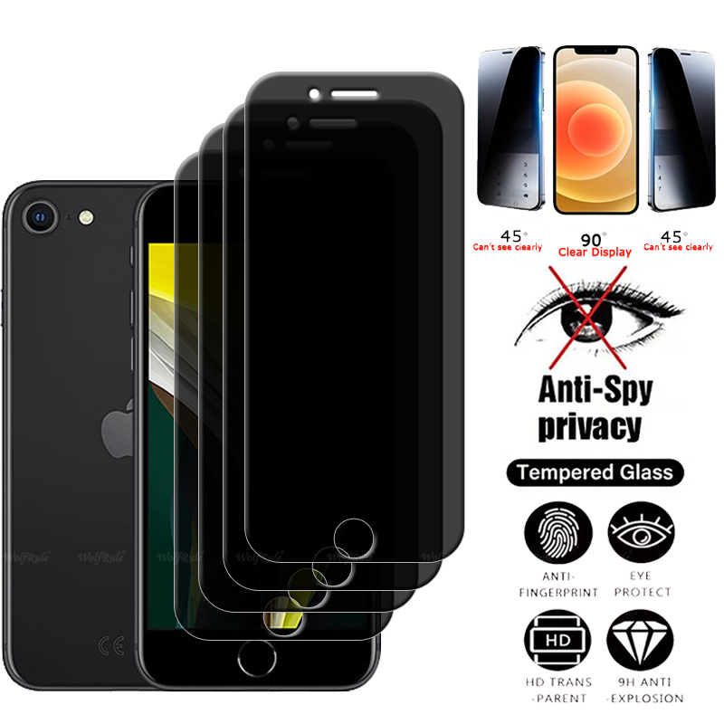 Privacy Screen Filter - 1-4 Stück für iPhone SE 2022