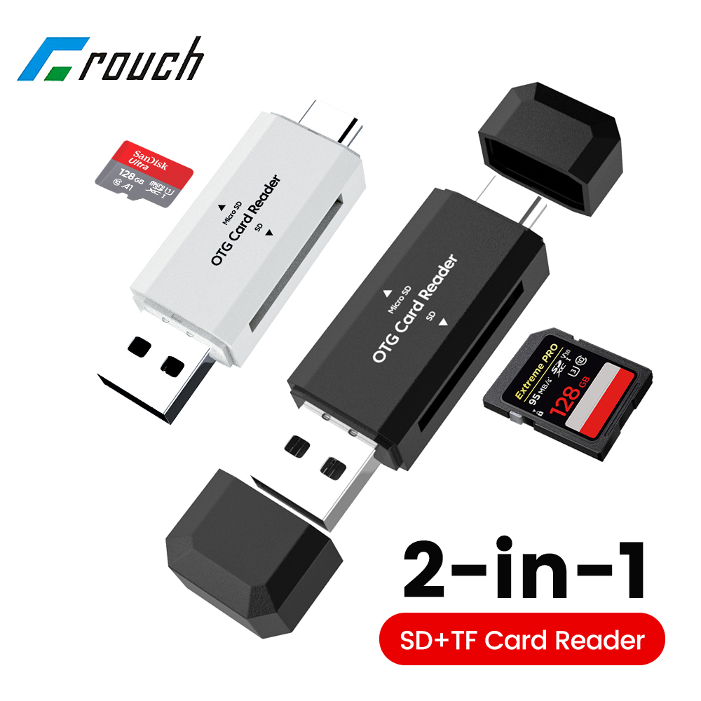 Laptop Accessories For Programmers - 2-in-1 USB 2,0 Kartenleser SD TF