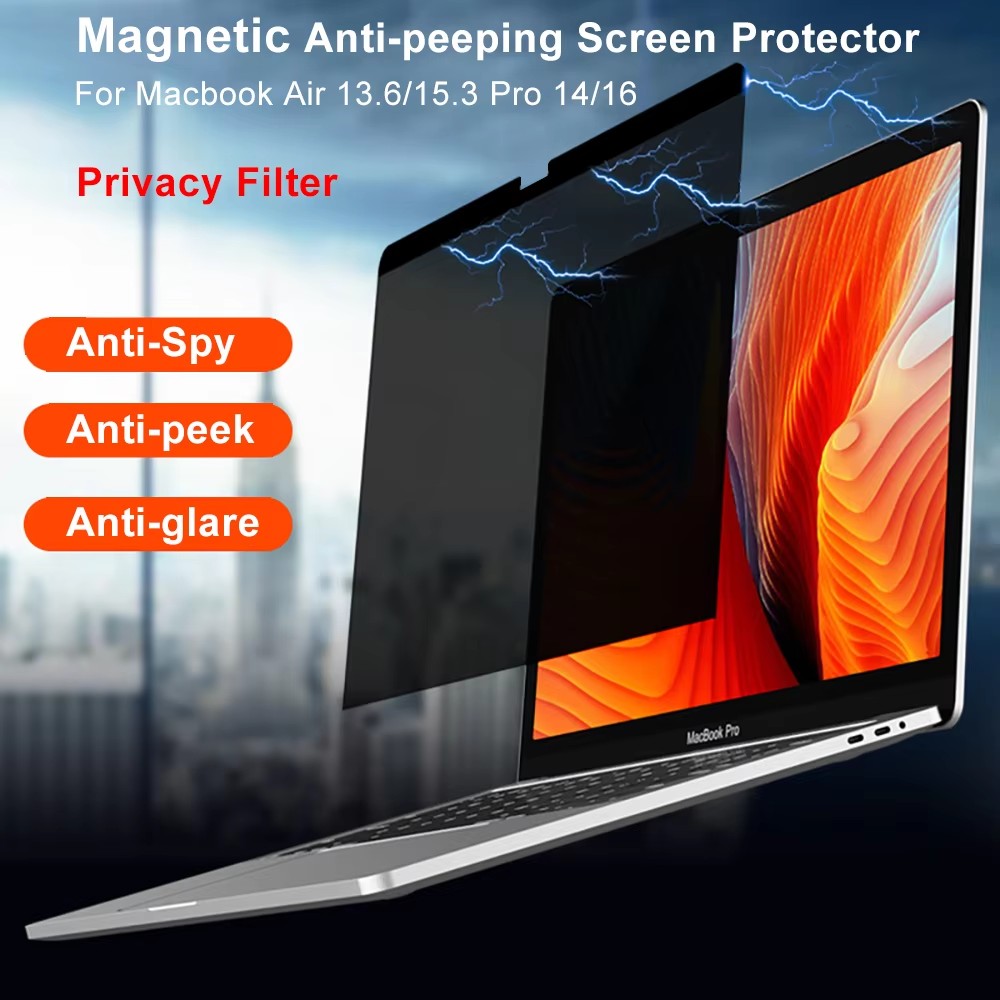 Privacy Screen Filter - Magnetische Anti-Spionage-Folie für Mac, magnetischer Sichtschutzfilter