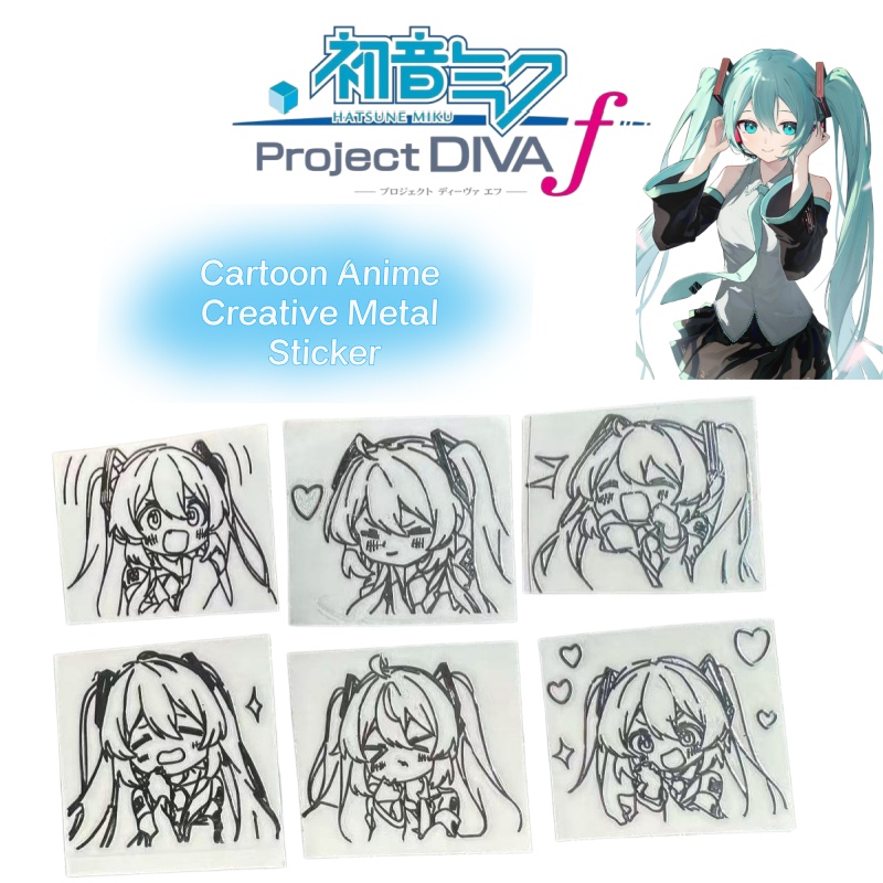 Hatsune Miku Cartoon-Anime-Cha – Laptop Accessories Aesthetic Bewertung und Preis