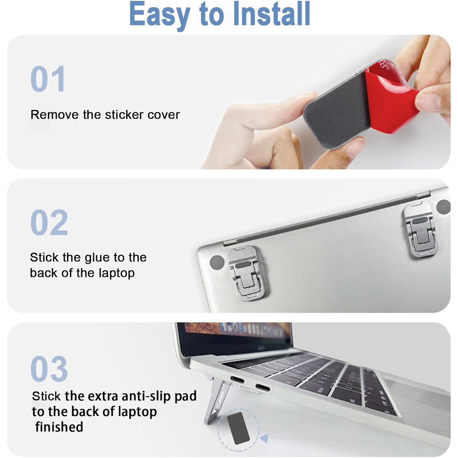 2 Stück Tragbarer Faltbarer La – Laptop Accessories Organizer Bewertung und Preis