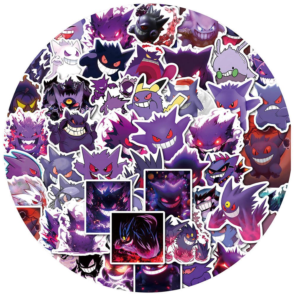 50-100 Stück Gengar Anime-Aufk – Laptop Accessories Gifts Bewertung und Preis