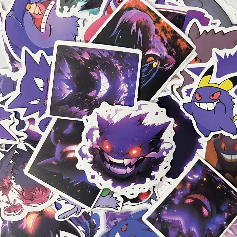 50-100 Stück Gengar Anime-Aufk – Laptop Accessories Gifts Bewertung und Preis