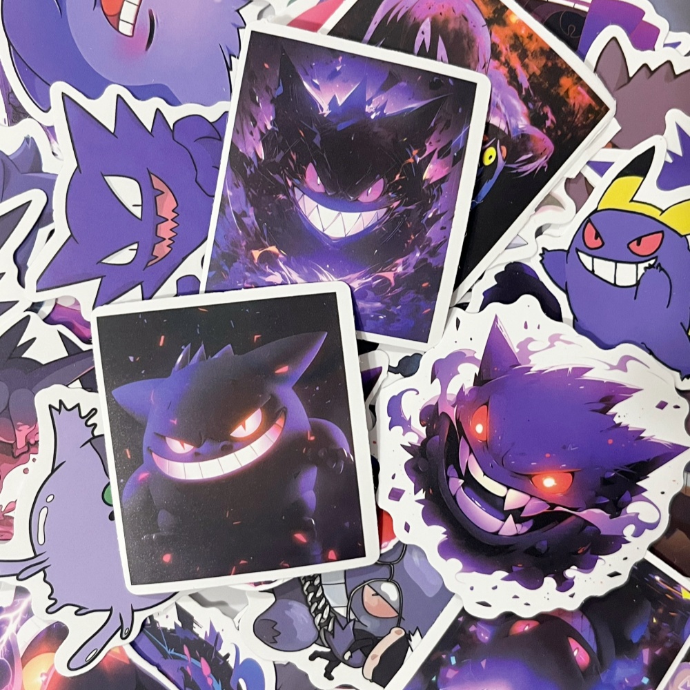 50-100 Stück Gengar Anime-Aufk – Laptop Accessories Gifts Bewertung und Preis