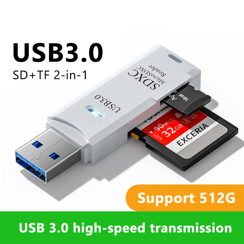 2-in-1 USB 3.0 Kartenleser Mic – Laptop Accessories For Programmers Bewertung und Preis