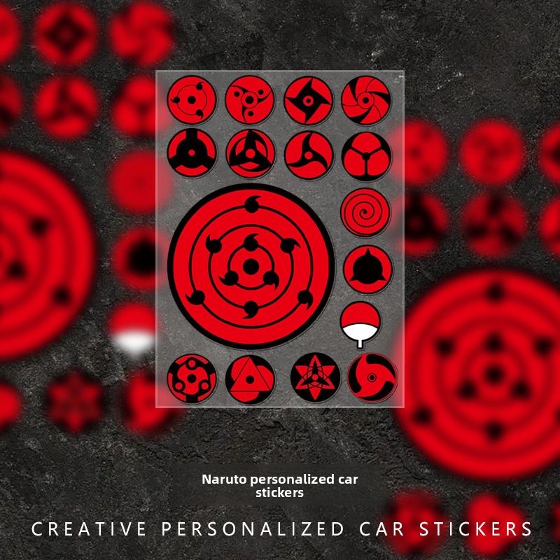 Sharingan-Auge-Aufkleber-Set,  – Laptop Accessories Gifts Bewertung und Preis
