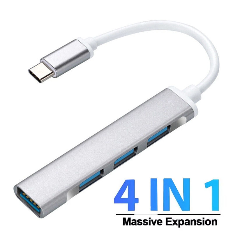 4-in-1 Typ-C Erweiterungs-Hub  – Laptop Accessories For Programmers Bewertung und Preis