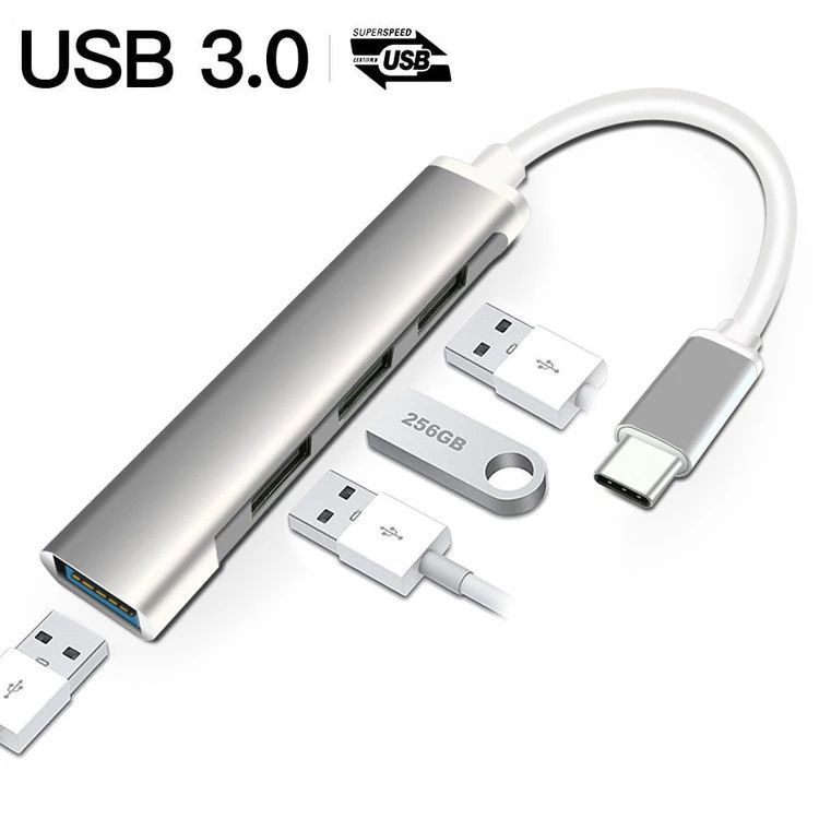 4-in-1 USB C HUB 3.0 Typ C 3.0 – Laptop Accessories For Programmers Bewertung und Preis