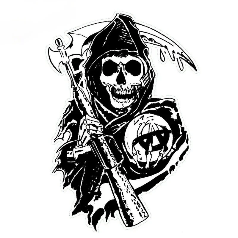 Autoaufkleber Sons of Anarchy  – Laptop Accessories Aesthetic Bewertung und Preis