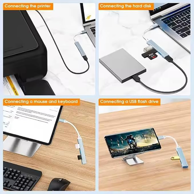 4-Port Multi-Splitter Typ-C Hu – Apple Accessories Laptop Bewertung und Preis
