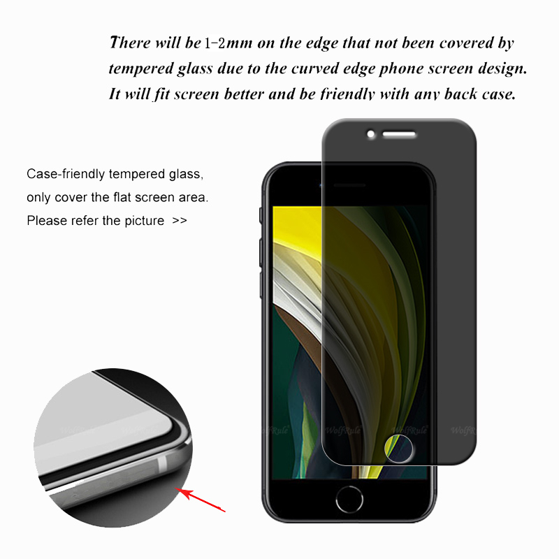 1-4 Stück für iPhone SE 2022 G – Privacy Screen Filter Bewertung und Preis