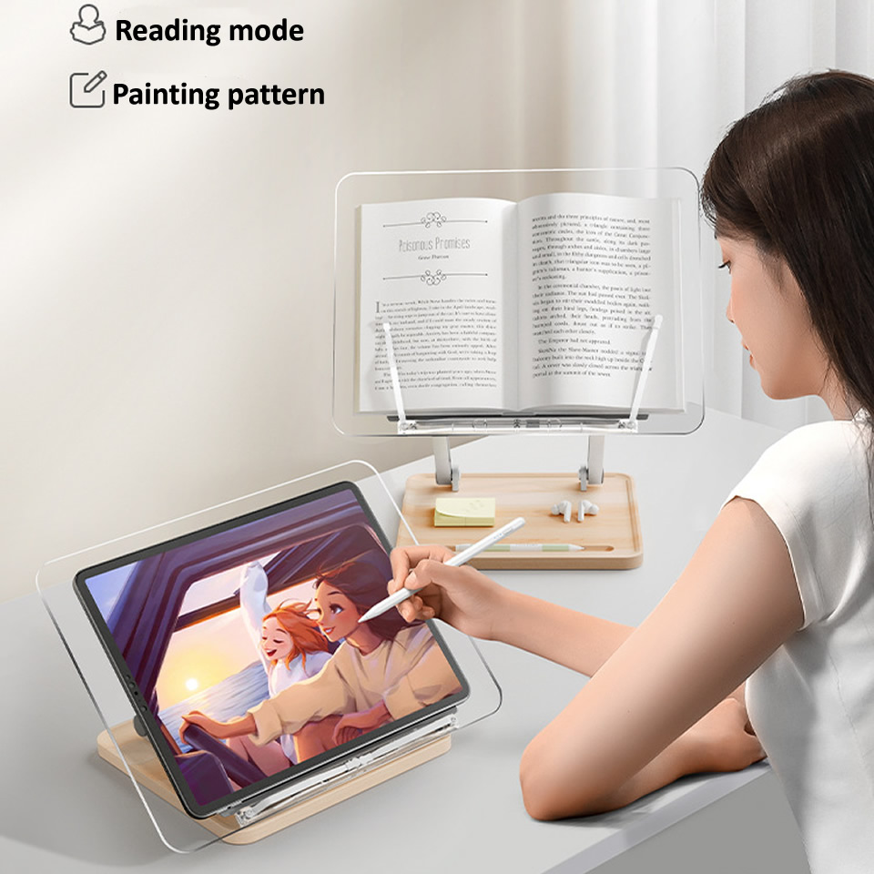 Leseständer aus Holz mit Licht – Laptop Accessories Organizer Bewertung und Preis