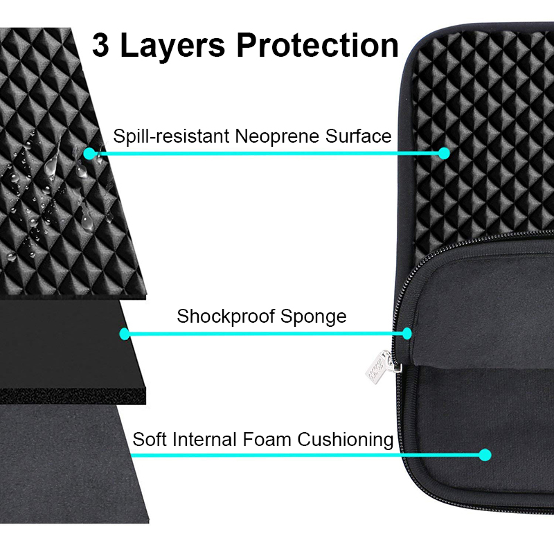 Schwarze Laptoptasche 11 12 14 – Laptop Sleeve Neoprene Bewertung und Preis