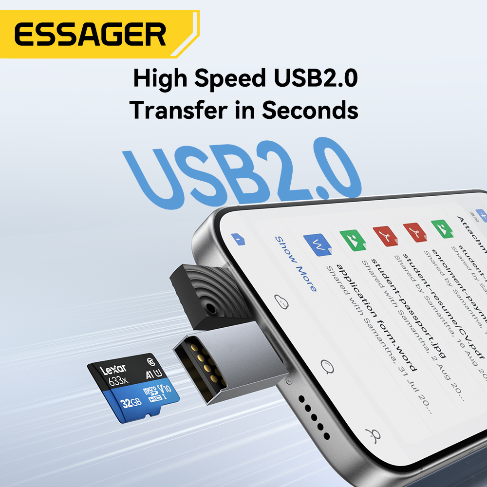 Essager 2-in-1 TF SD-Kartenles – Laptop Accessories For Programmers Bewertung und Preis
