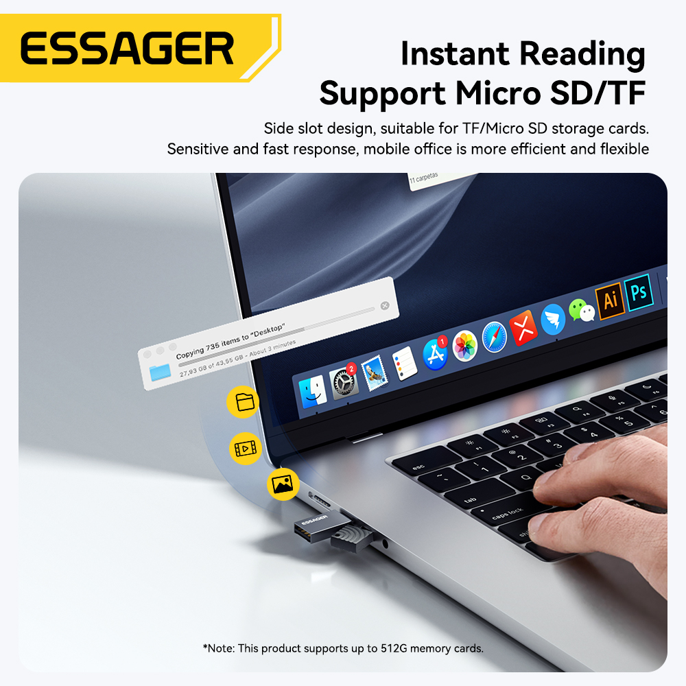 Essager 2-in-1 TF SD-Kartenles – Laptop Accessories For Programmers Bewertung und Preis