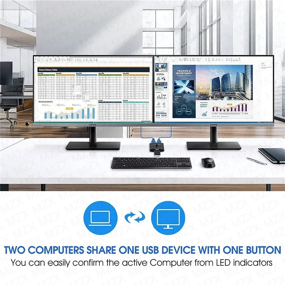 MZX Zwei-Wege-USB 3,0 Switch k – Laptop Accessories For Programmers Bewertung und Preis