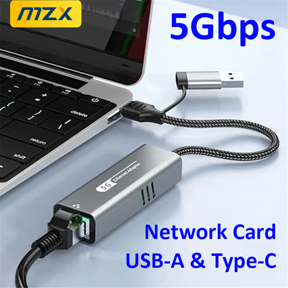 MZX 5000Mbps 5G Netzwerkkarte  – Laptop Accessories For Programmers Bewertung und Preis